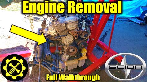 engine removal from a 2008 scion xd Ebook Reader