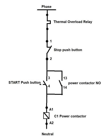 engine start control circuit diagram PDF