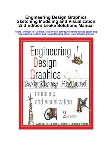 engineering design graphics sketching modeling and visualization Doc