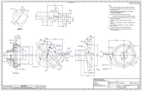 engineering drawings with worked example PDF