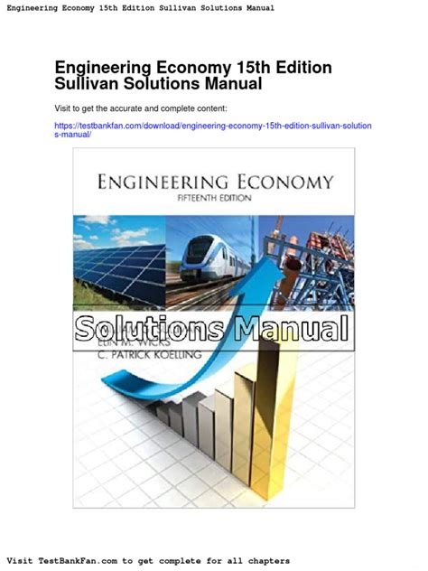 engineering economy 15th edition solutions manual Reader