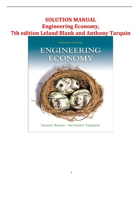 engineering economy 7th edition solutions chapter 13 PDF
