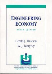 engineering economy 9th edition solution manual thuesen Reader