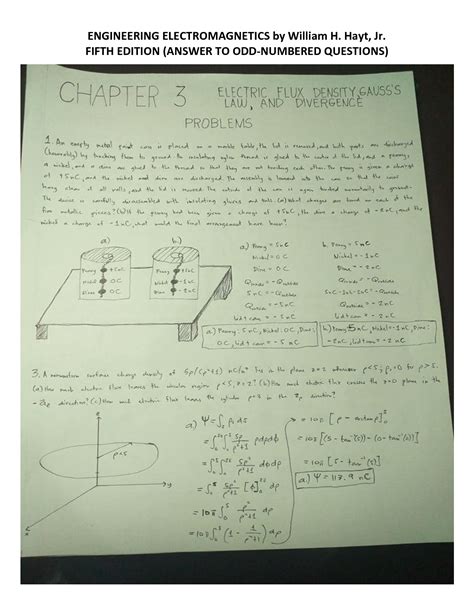 engineering electromagnetics william hayt 5th edition problem solution Epub