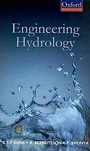 engineering hydrology oxford higher education Epub