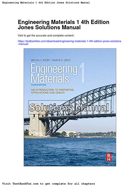 engineering materials 1 solutions manual 2nd edition Doc