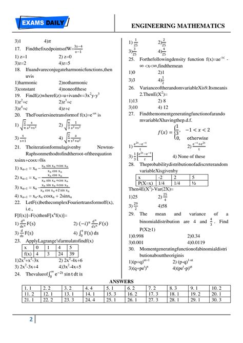 engineering mathematics question paper Reader