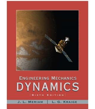 engineering mechanics dynamics sixth edition solutions manual pdf PDF