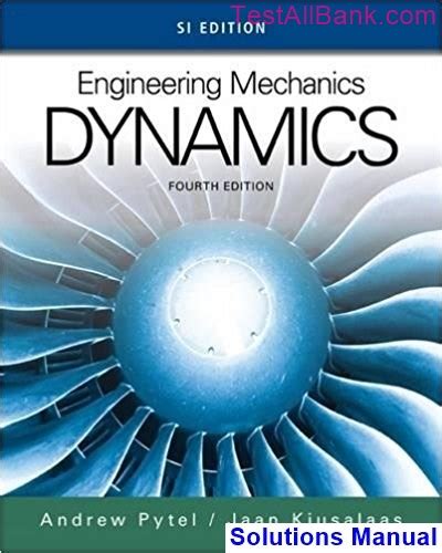 engineering mechanics dynamics solutions manual pytel PDF