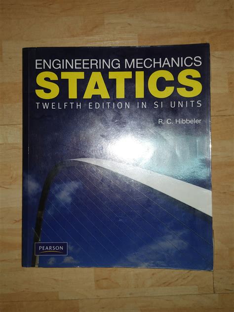 engineering mechanics statics 12th edition si PDF