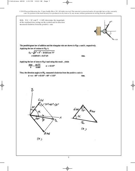 engineering mechanics statics 13th edition solutions ch 9 pdf Kindle Editon