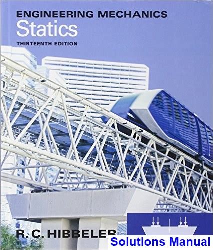 engineering mechanics statics hibbeler 13th edition pdf Epub