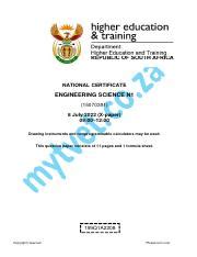 engineering science n1 question paper 2011 PDF