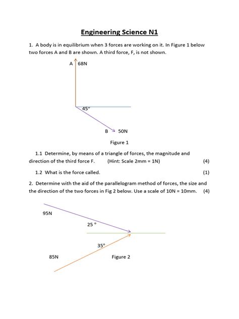 engineering science n1 questions papers PDF