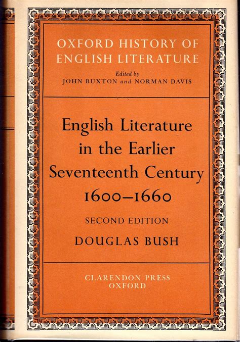 englih literature in the earlier sevententh century 160 1660 Reader