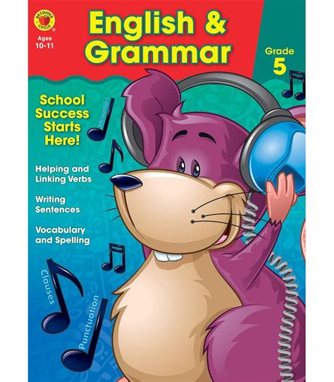 english and grammar workbook grade 5 brighter child grades 5 PDF