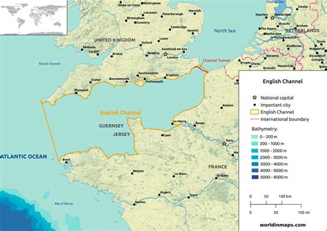 english channel with the