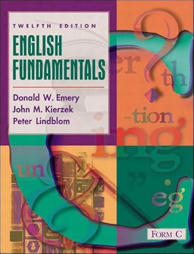 english fundamentals form c 12th edition Kindle Editon