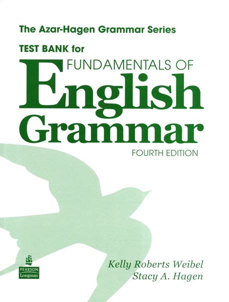 english grammar fourth edition test bank PDF