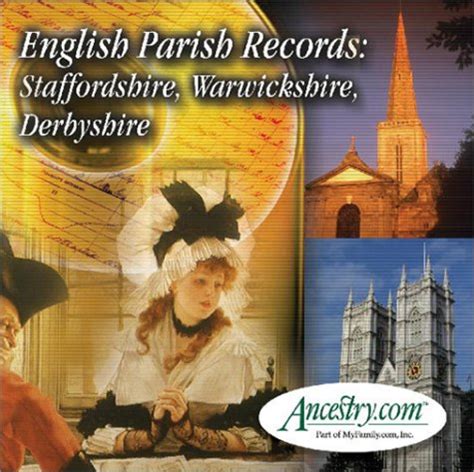 english parish records staffordshire warwickshire derbyshire Kindle Editon
