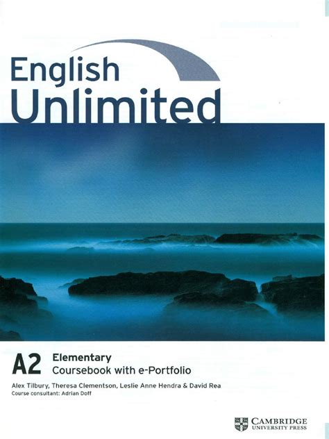 english unlimited a2 elementary coursebook Ebook Doc