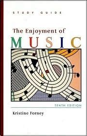 enjoyment of music study guide Epub