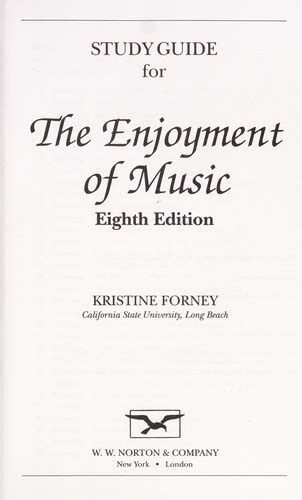 enjoyment of music study guide review answers Reader