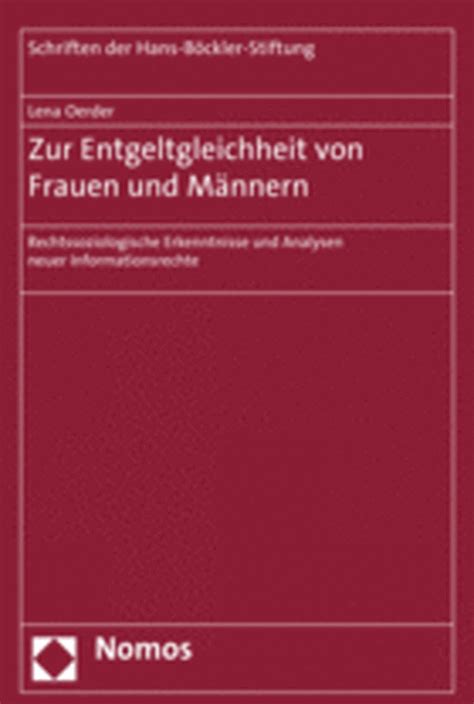 entgeltgleichheit frauen m nnern rechtssoziologische informationsrechte PDF