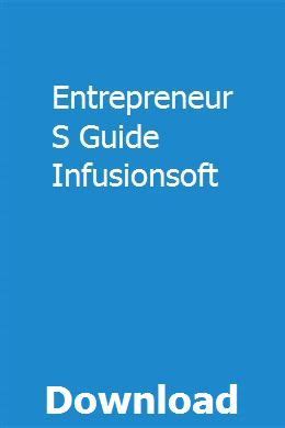 entrepreneur s guide infusionsoft Doc