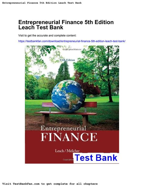 entrepreneurial-finance-5th-edition-answers Ebook PDF