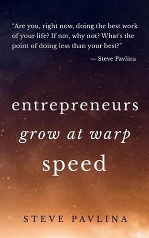 entrepreneurs grow at warp speed Doc