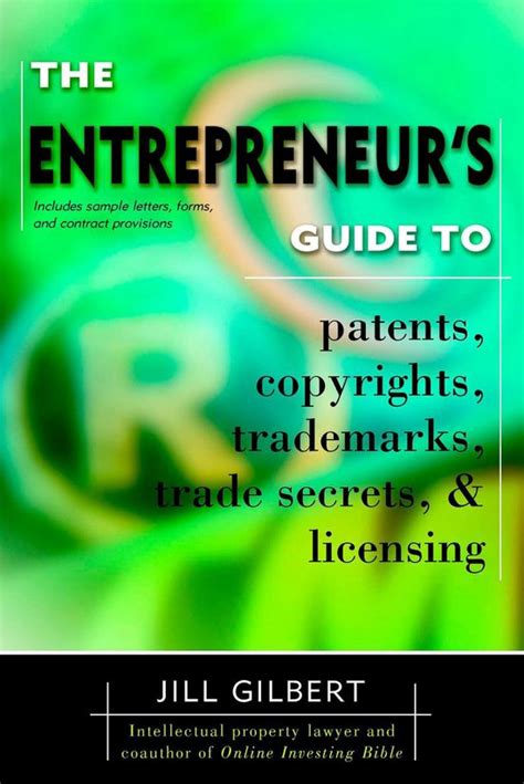 entrepreneurs guide to patents copyrights trademarks trade secrets PDF