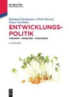 entwicklungspolitik theorien probleme strategien gruyter Kindle Editon