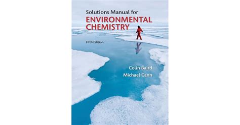 environmental chemistry colin baird solutions manual pdf Kindle Editon