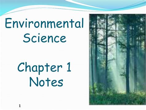 environmental science chapter 1 Reader