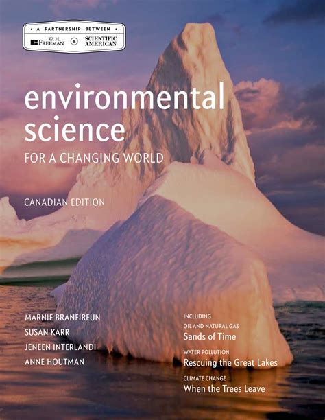 environmental science for a changing world canadian edition PDF