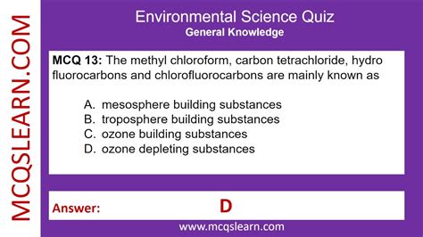 environmental science trivia questions and answers Kindle Editon