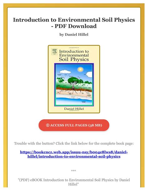 environmental soil physics Ebook Doc