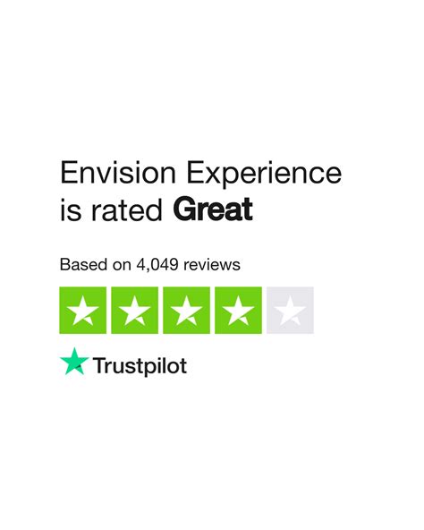 envision experience reviews