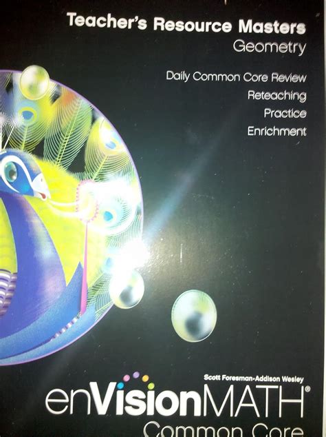 envisionmath common core teachers resource masters grade 5 geometry Kindle Editon