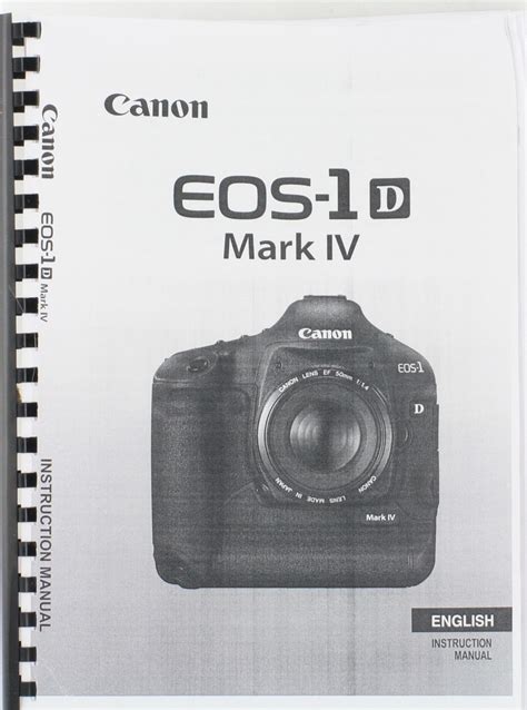 eos 1d mark iv instruction manual Reader