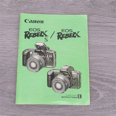 eos rebel camera instruction manual Reader