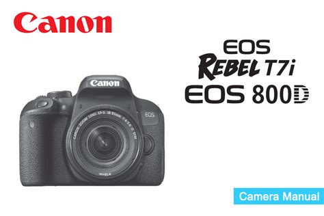 eos rebel users manual Reader