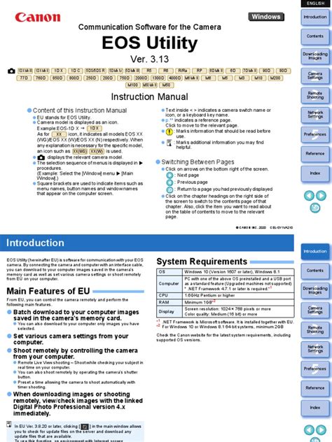 eos utility instruction manual pdf Doc