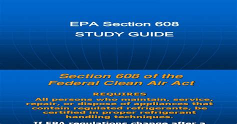 epa 608 study guide pdf pdf Kindle Editon