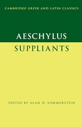 ephymniorum aeschylum classic reprint latin Doc