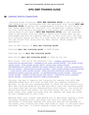 epic hyperspace training manual PDF