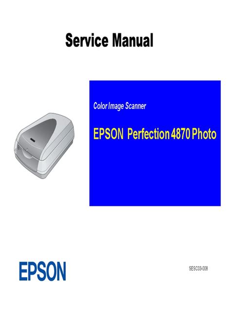 epson 4870 service manual Reader