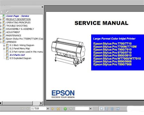 epson 9700 service manual Reader