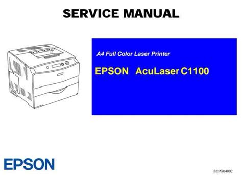 epson aculaser c1100 reference guide Reader